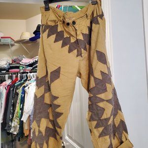 MAGNOLIA PEARL QUILTWORK MINER DENIMS -One Size Fits Most - Worn 1x